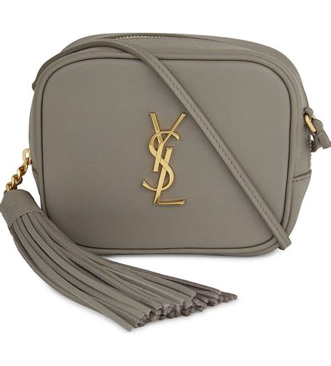 ysl blogger leather shoulder bag